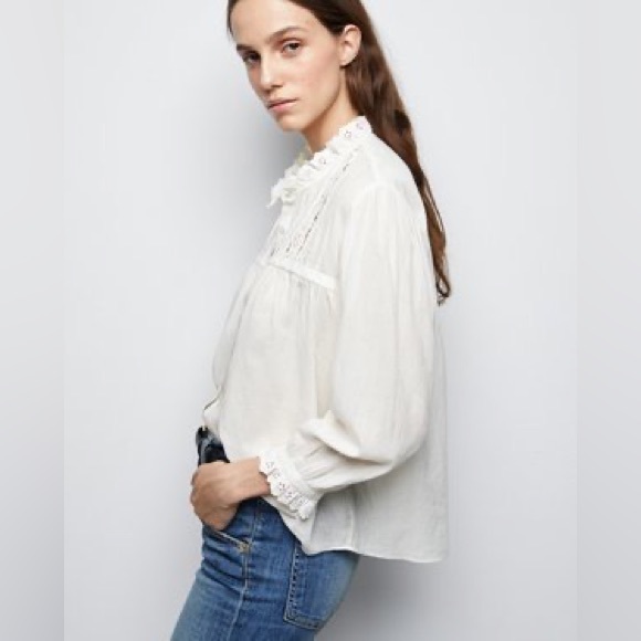 Nili Lotan Sarah Shirt - Picture 7 of 9